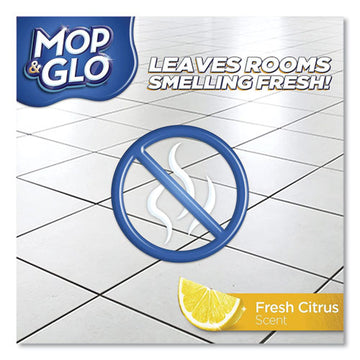 MOP & GLO® Triple Action Floor Cleaner, Fresh Citrus Scent, 32 Oz Bottle freeshipping - TVN Wholesale